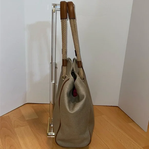 Michael Kors Talia Grab Bag Tote-Pale Gold - Picture 5 of 16